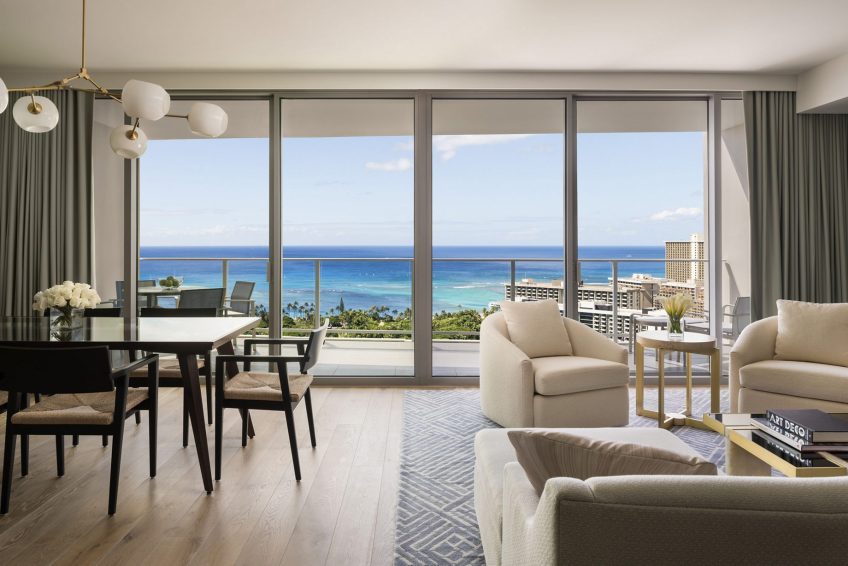The Ritz-Carlton Residences, Waikiki Beach Hotel - Waikiki, HI, USA - Suite Living Area