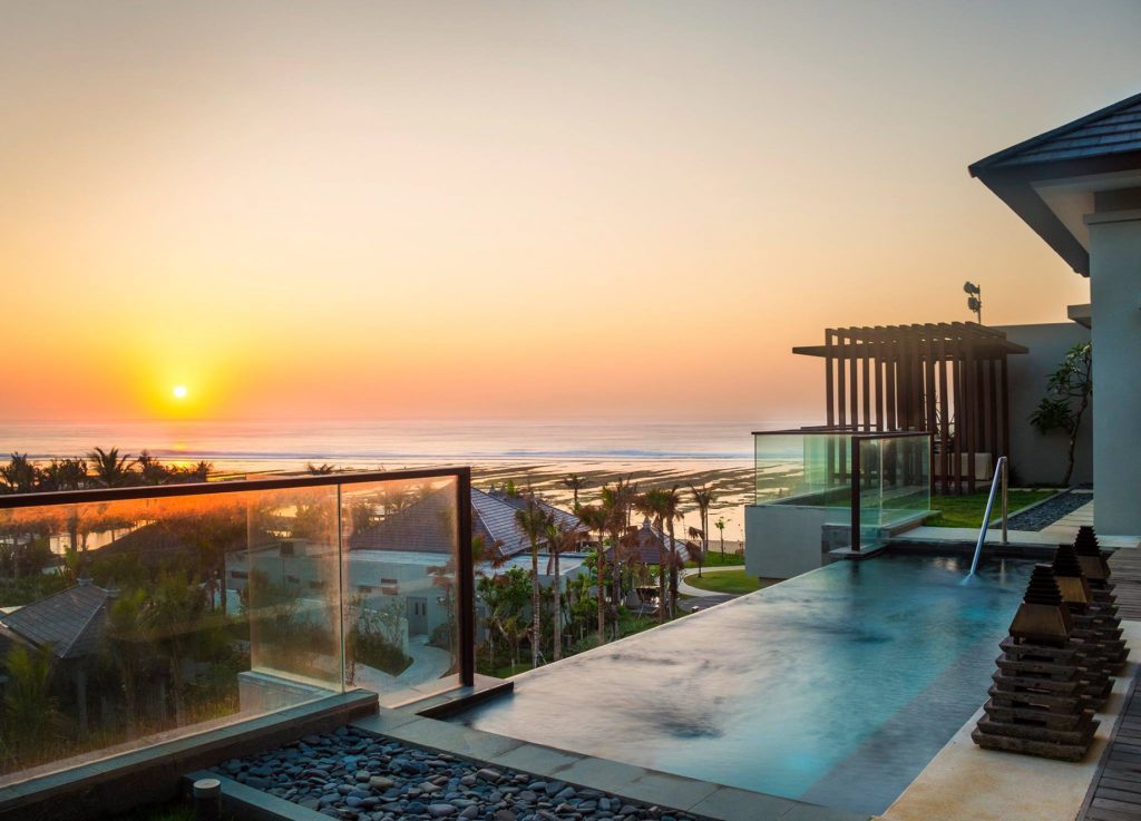 The Ritz-Carlton, Bali Nusa Dua Hotel - Bali, Indonesia - Resort Sunset View