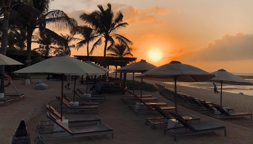 The Ritz-Carlton, Bali Nusa Dua Hotel - Bali, Indonesia - Sawangan Beach Sunset