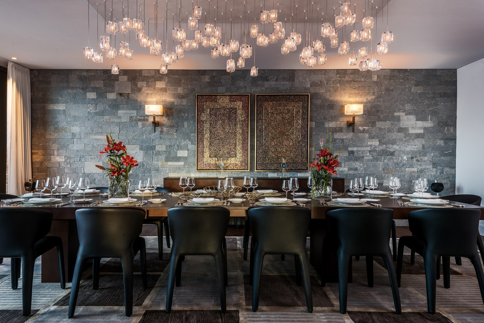 Burgenstock Hotel & Alpine Spa – Obburgen, Switzerland – Royal Suite Dining Room Table