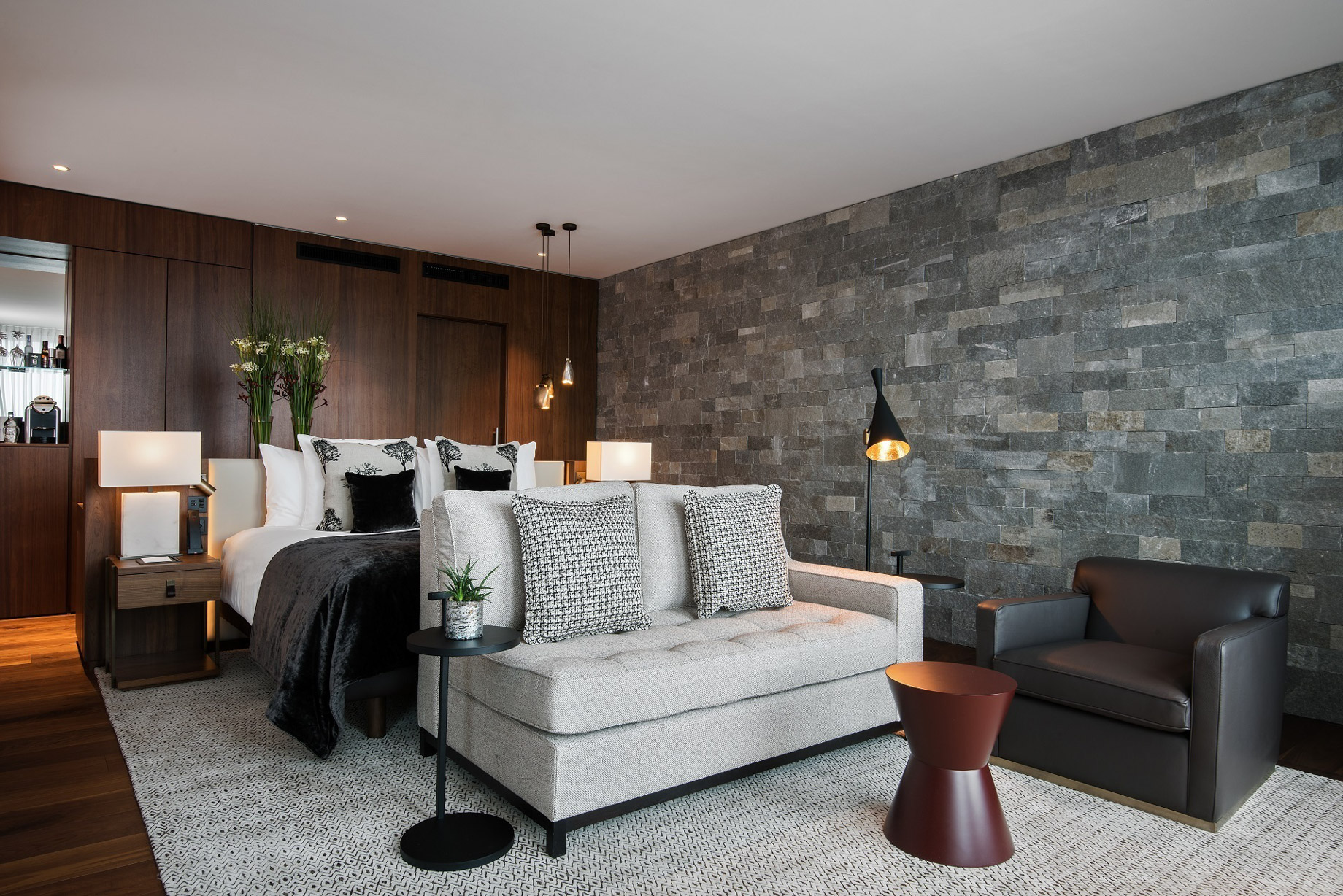 Burgenstock Hotel & Alpine Spa – Obburgen, Switzerland – Royal Suite Bedroom