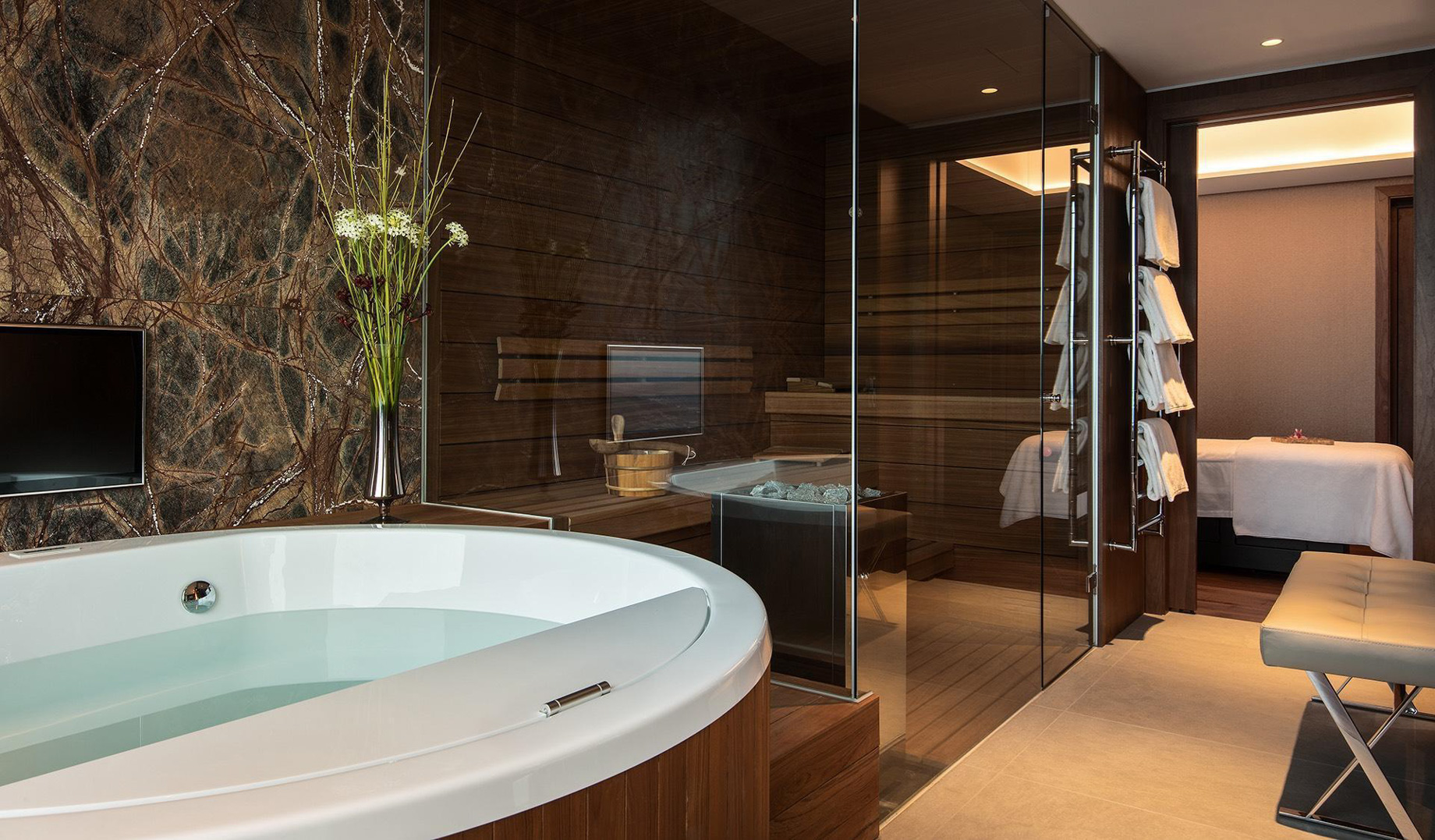 Burgenstock Hotel & Alpine Spa - Obburgen, Switzerland - Royal Suite Bathroom