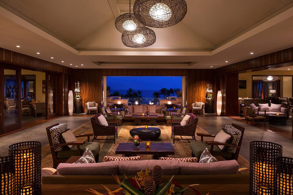 The Ritz-Carlton Maui, Kapalua Resort - Kapalua, HI, USA - Lobby Lounge