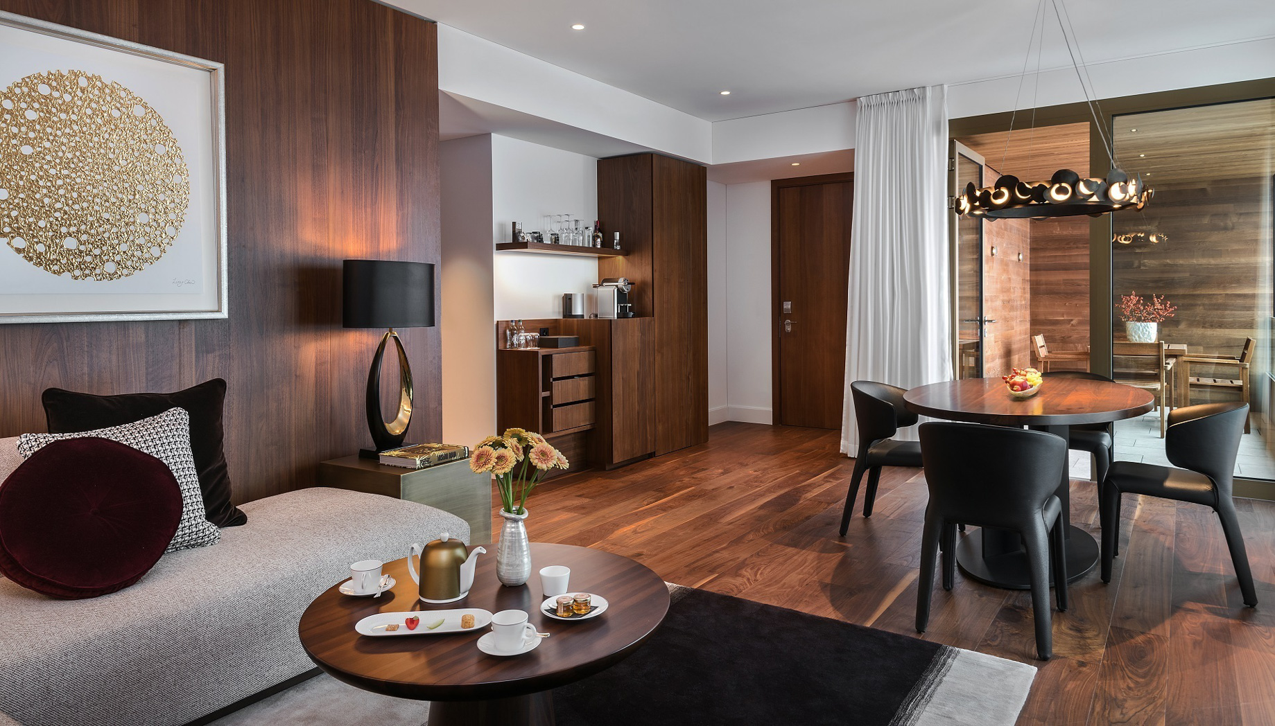 Burgenstock Hotel & Alpine Spa - Obburgen, Switzerland - Panoramic Suite Living Area