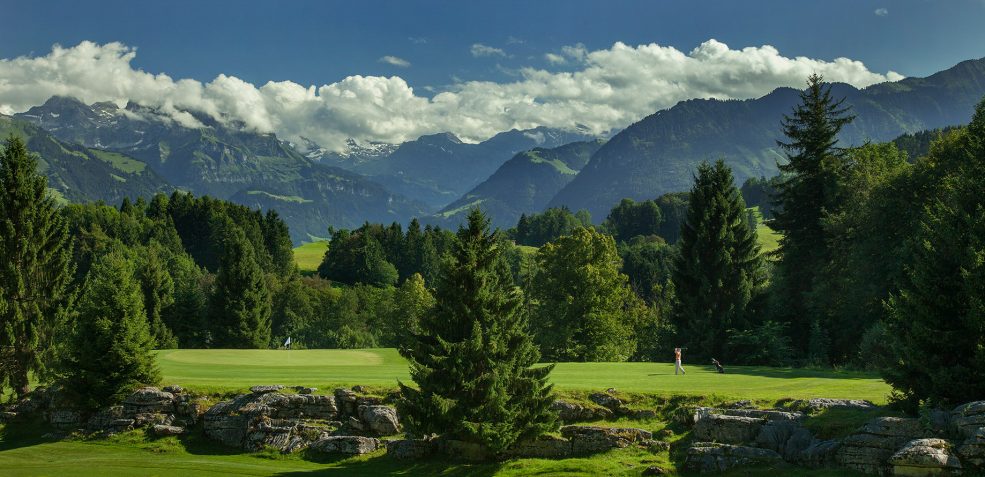 Burgenstock Hotel & Alpine Spa - Obburgen, Switzerland - Alpine Golf