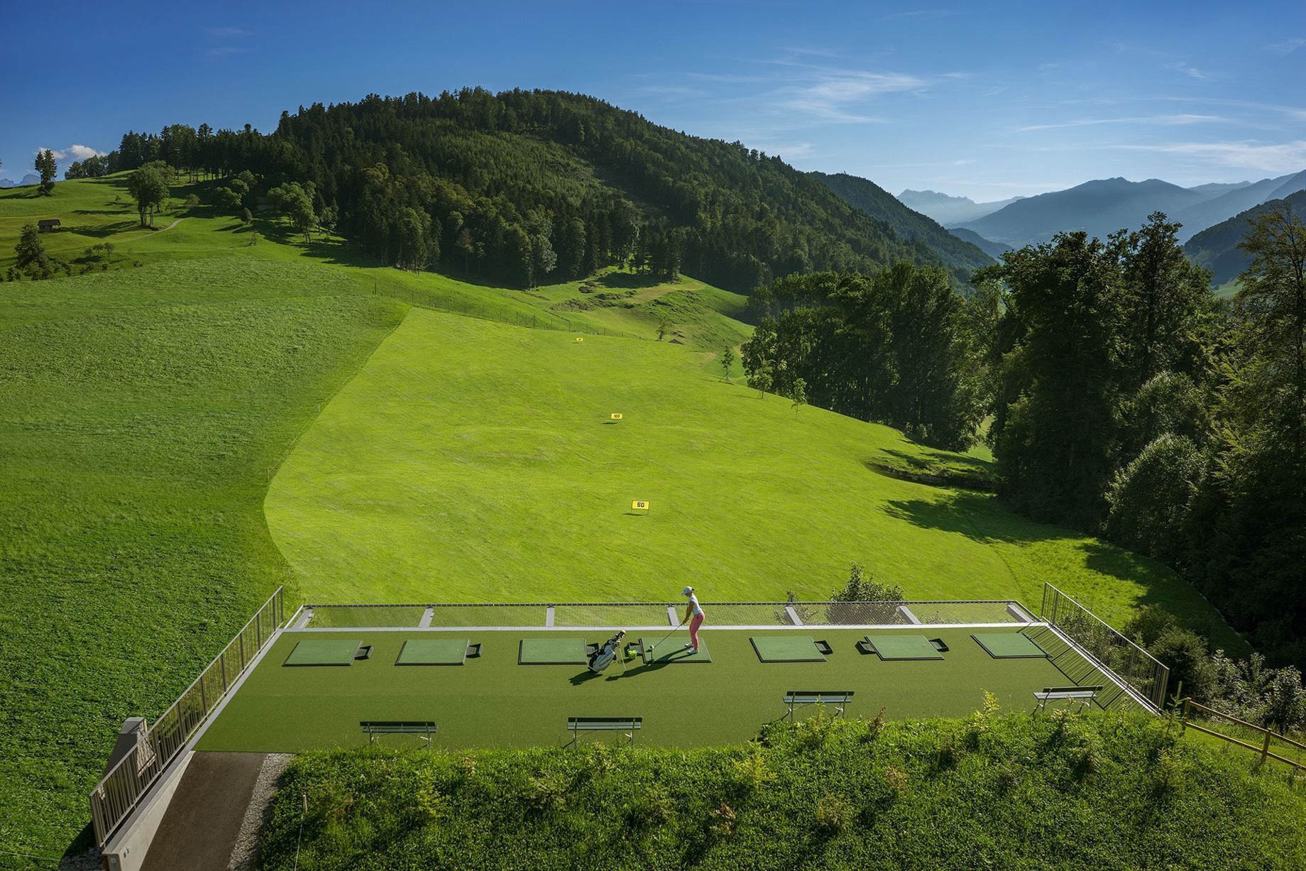 Burgenstock Hotel & Alpine Spa – Obburgen, Switzerland – Alpine Golf