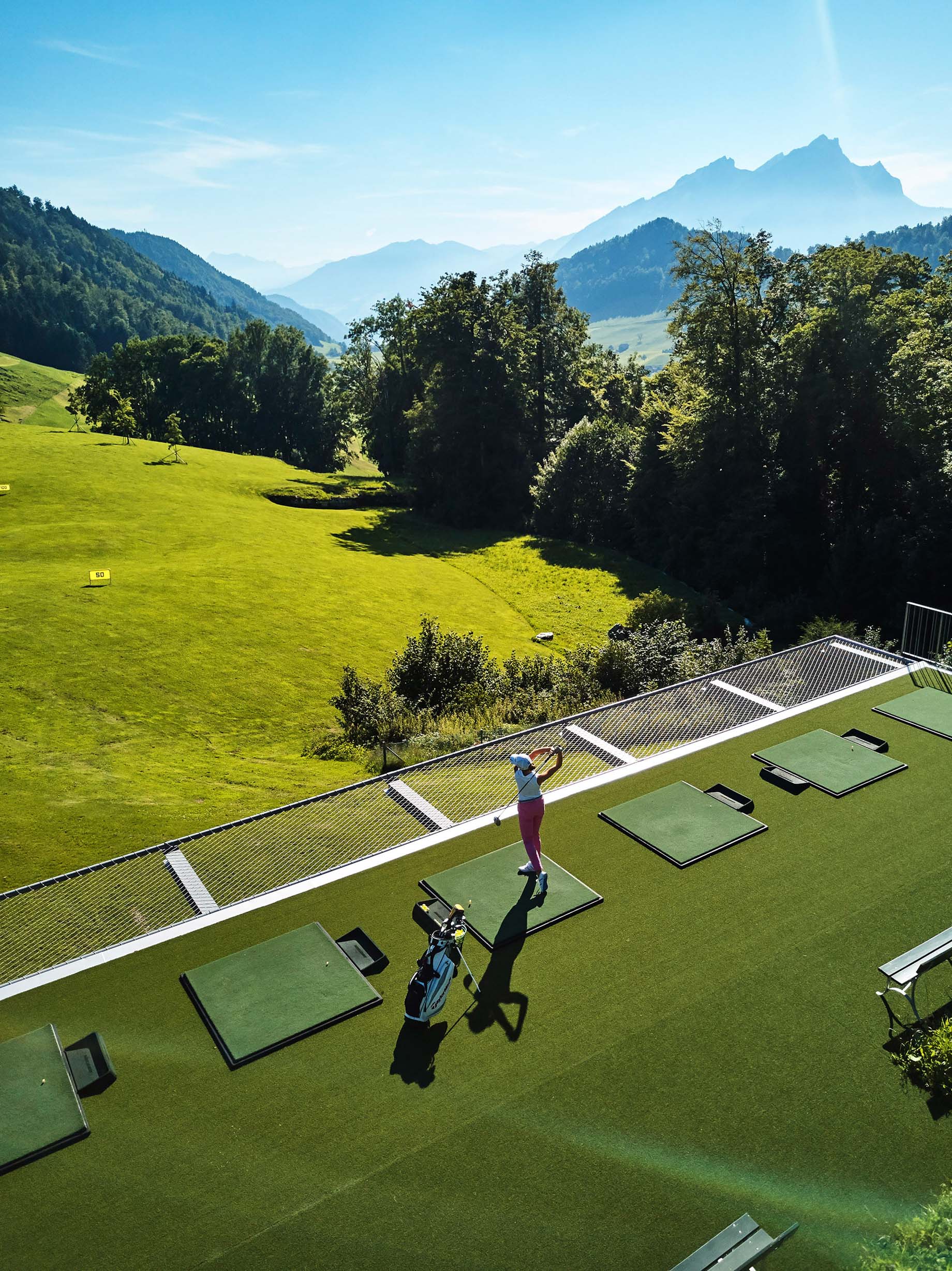 Burgenstock Hotel & Alpine Spa - Obburgen, Switzerland - Alpine Golf