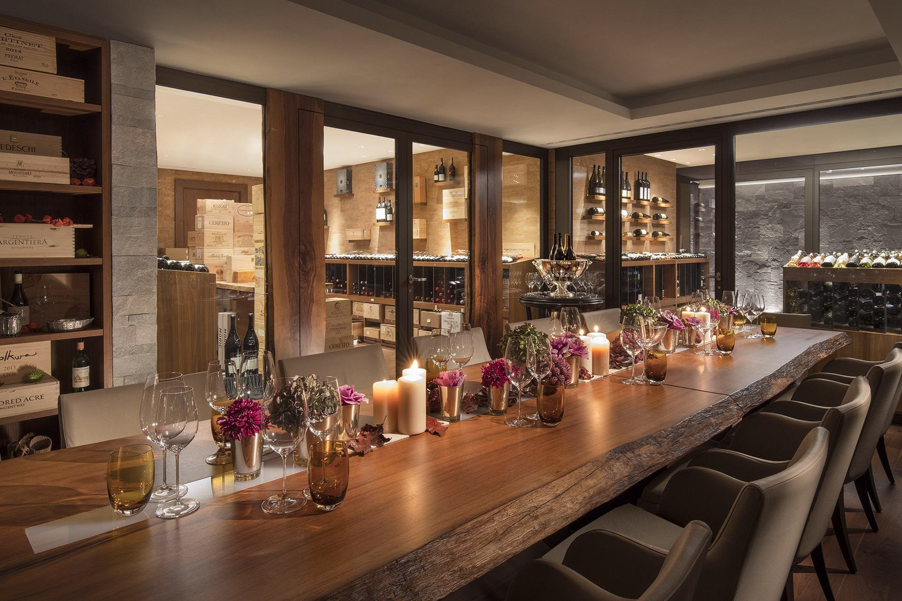 Burgenstock Hotel & Alpine Spa – Obburgen, Switzerland – Burgenstock Hotel Wine Cellar