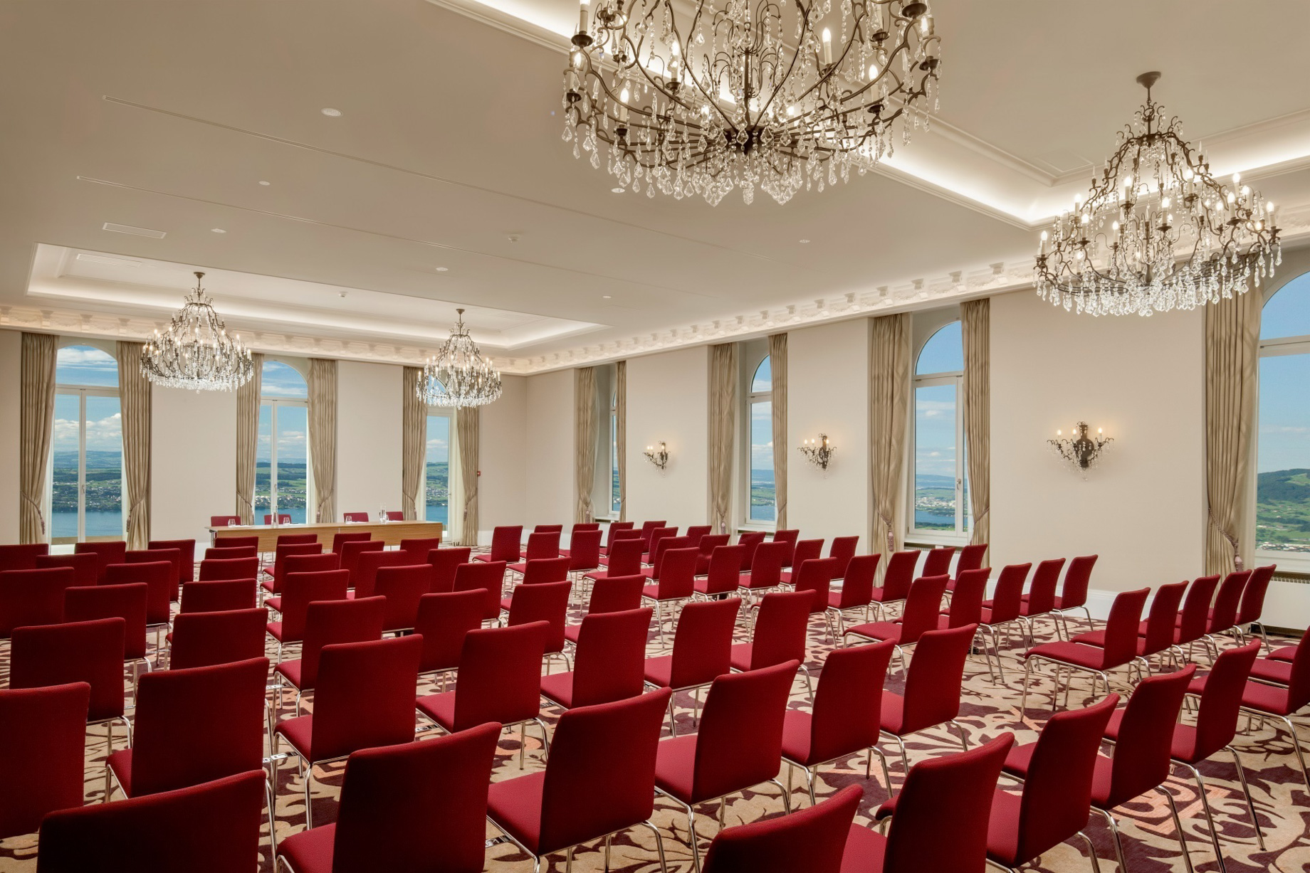 Burgenstock Hotel & Alpine Spa – Obburgen, Switzerland – Conference Room Seating