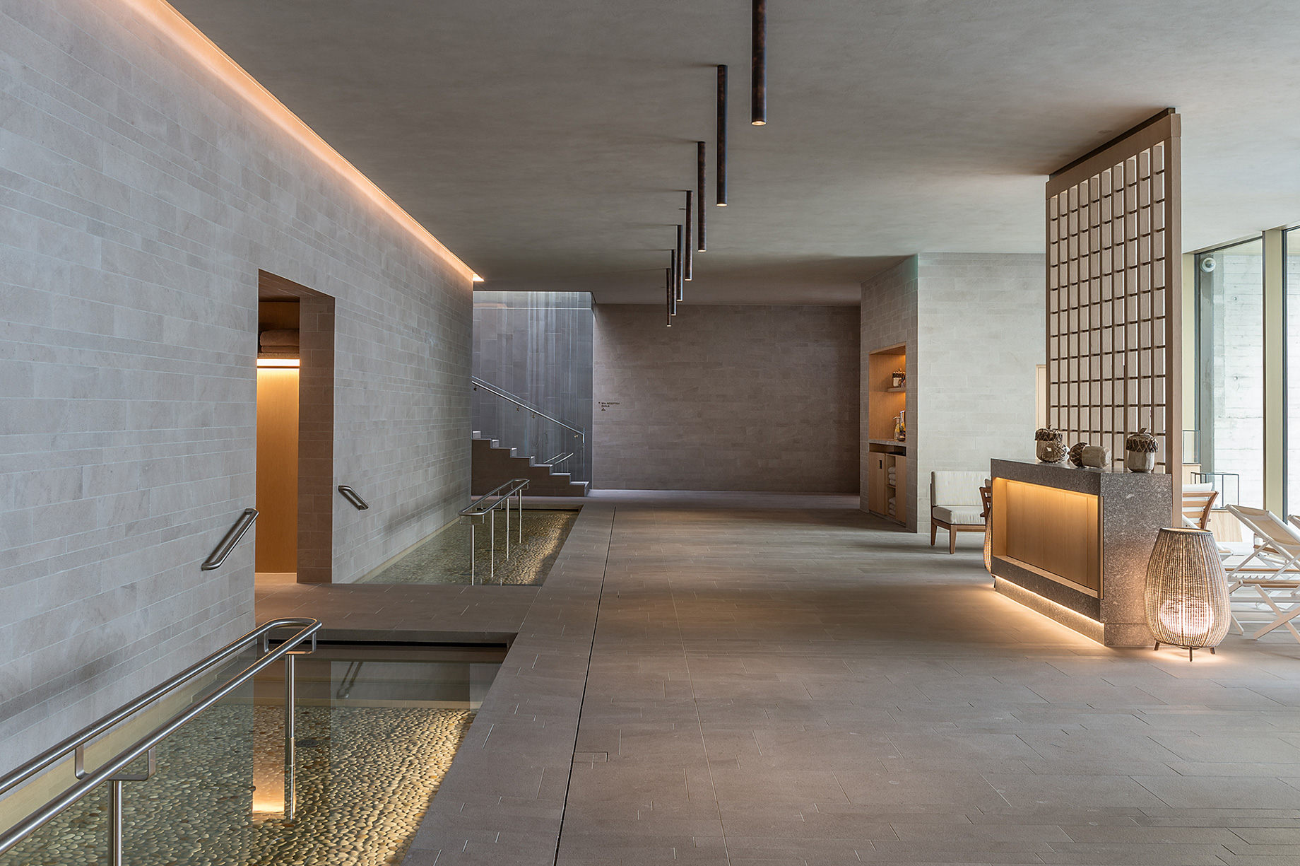 Burgenstock Hotel & Alpine Spa – Obburgen, Switzerland – Alpine Spa Wet Area