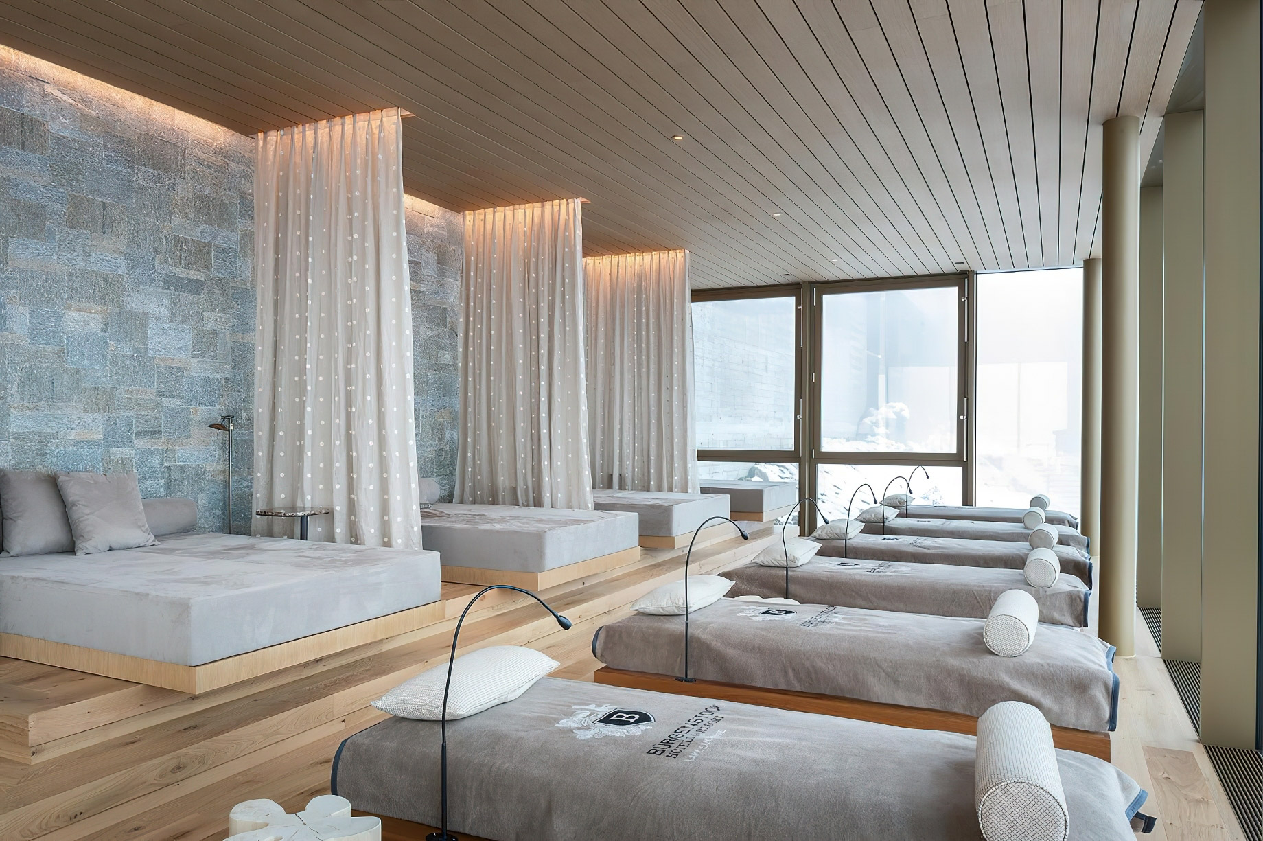 Burgenstock Hotel & Alpine Spa – Obburgen, Switzerland – Alpine Spa Silent Room