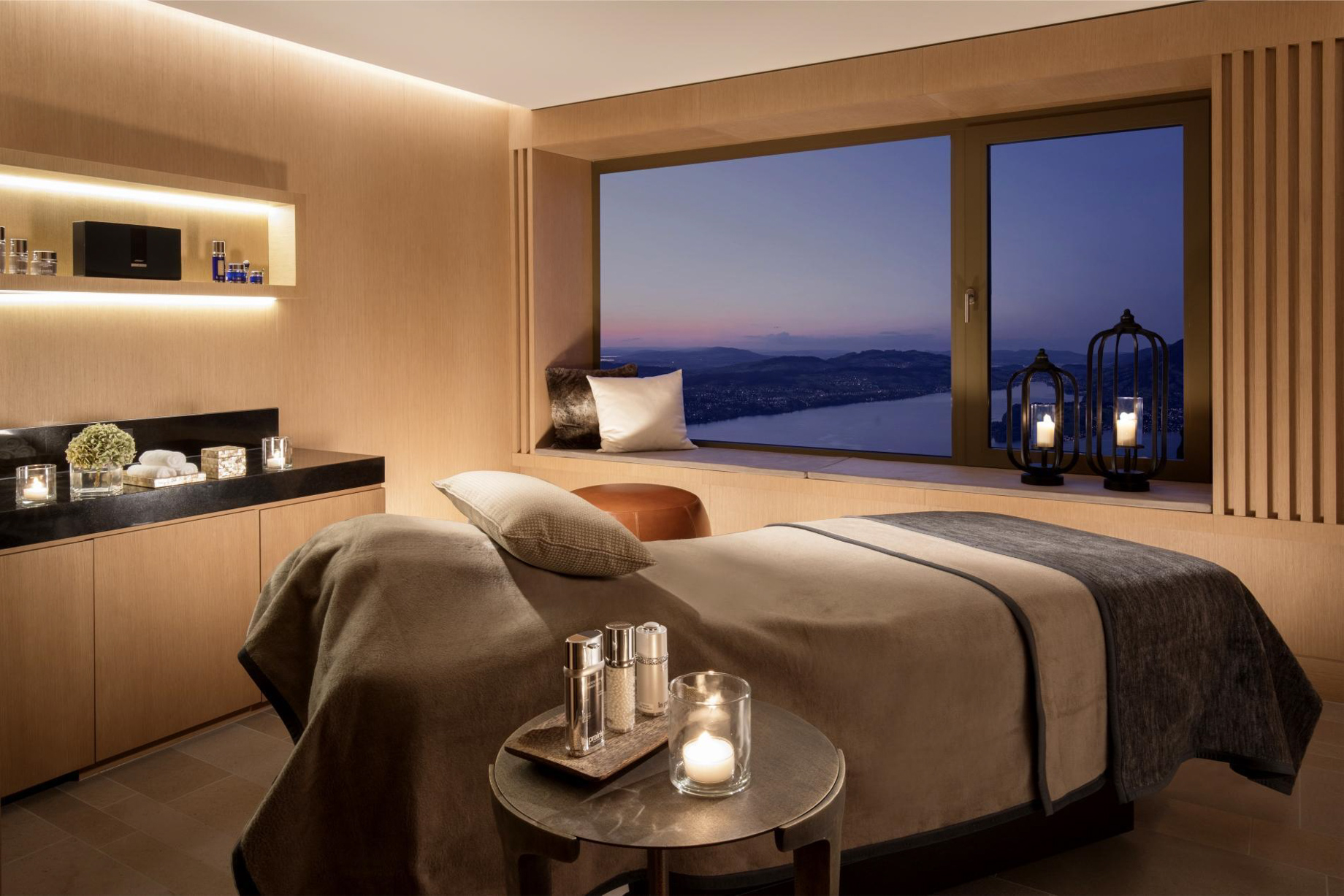 Burgenstock Hotel & Alpine Spa – Obburgen, Switzerland – Alpine Spa Treatment Room