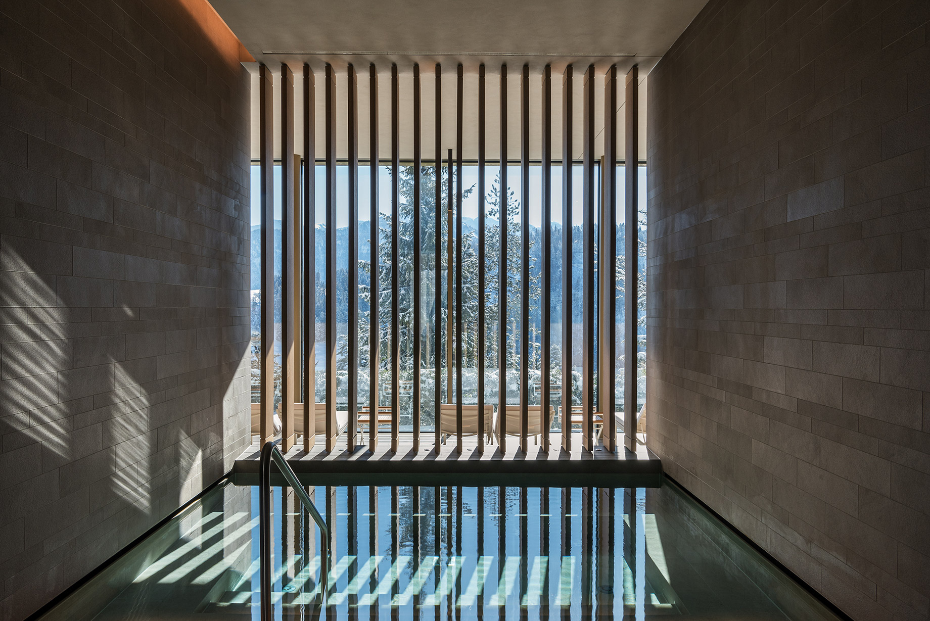 Burgenstock Hotel & Alpine Spa – Obburgen, Switzerland – Alpine Spa Cold Bath