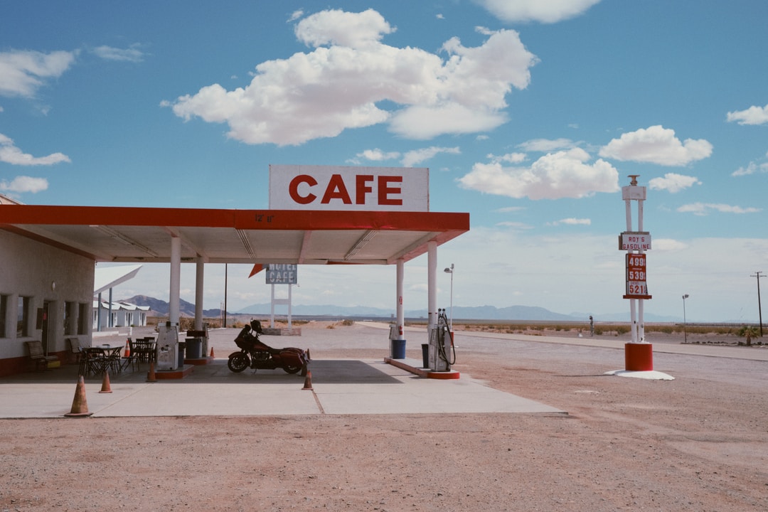 Gas Station and Cafe - Burleson, Texas, USA