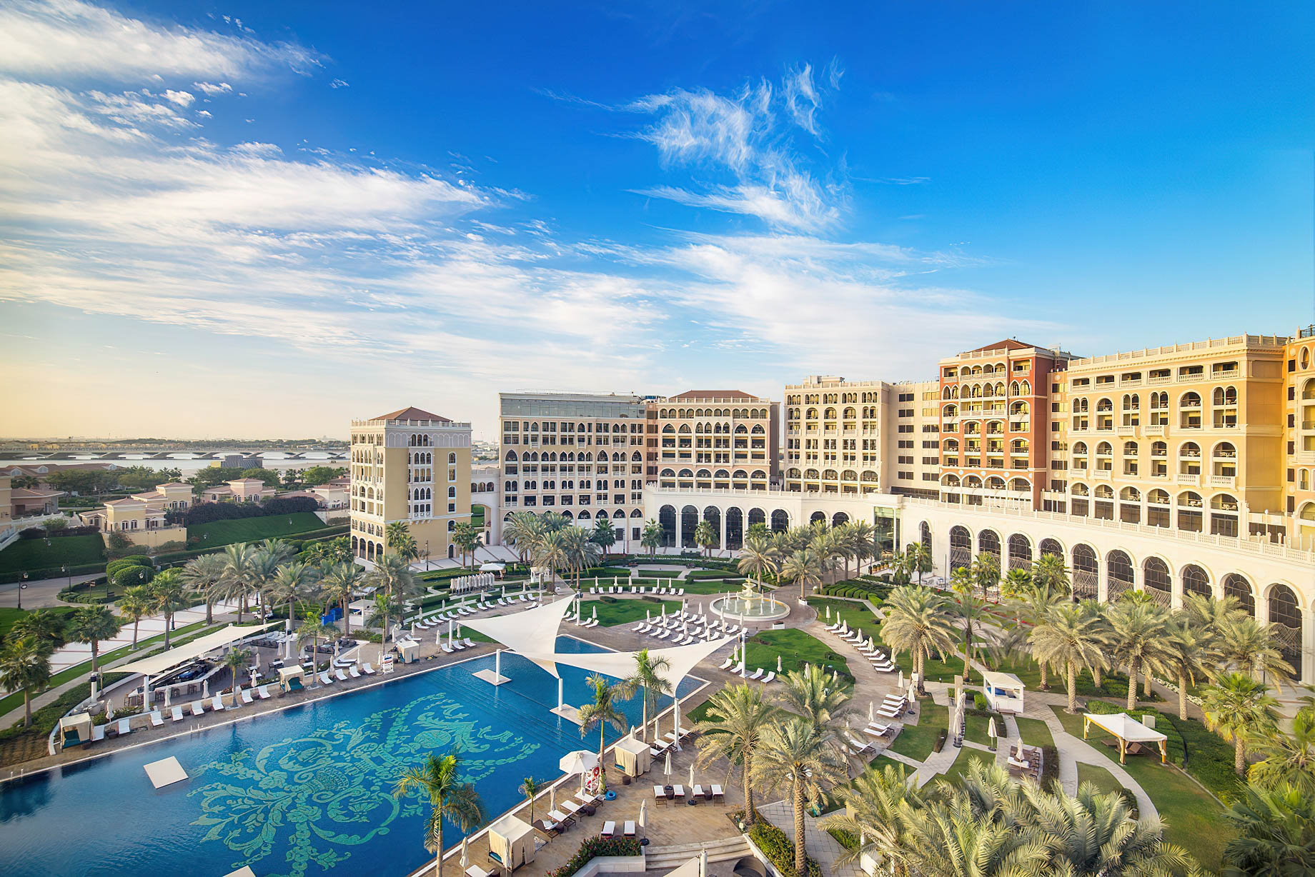 The Ritz-Carlton Abu Dhabi, Grand Canal Hotel – Abu Dhabi, UAE – Hotel Exterior