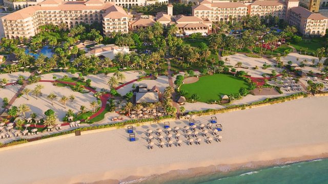 The Ritz-Carlton, Dubai Hotel - JBR Beach, Dubai, UAE - Hotel Aerial View
