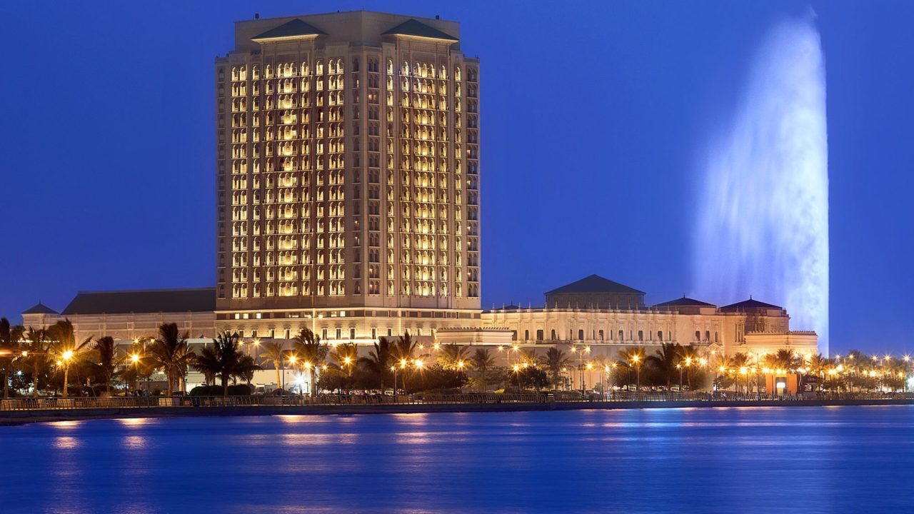 The Ritz-Carlton, Jeddah Hotel - Jeddah, Saudi Arabia - Hotel Exterior Night View