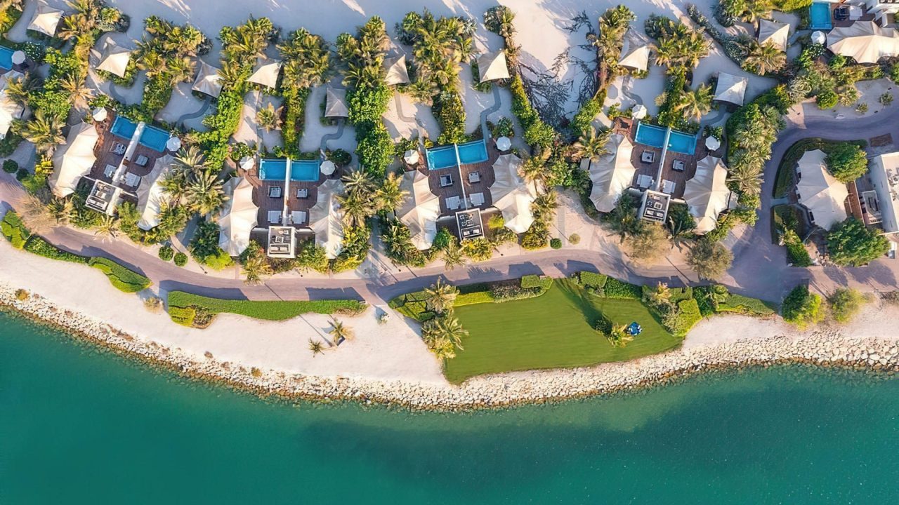 The Ritz-Carlton Ras Al Khaimah, Al Hamra Beach Hotel - UAE - Aerial View