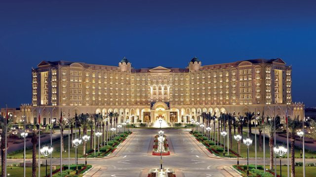 The Ritz-Carlton, Riyadh Hotel - Riyadh, Saudi Arabia - Hotel Exteior Night View
