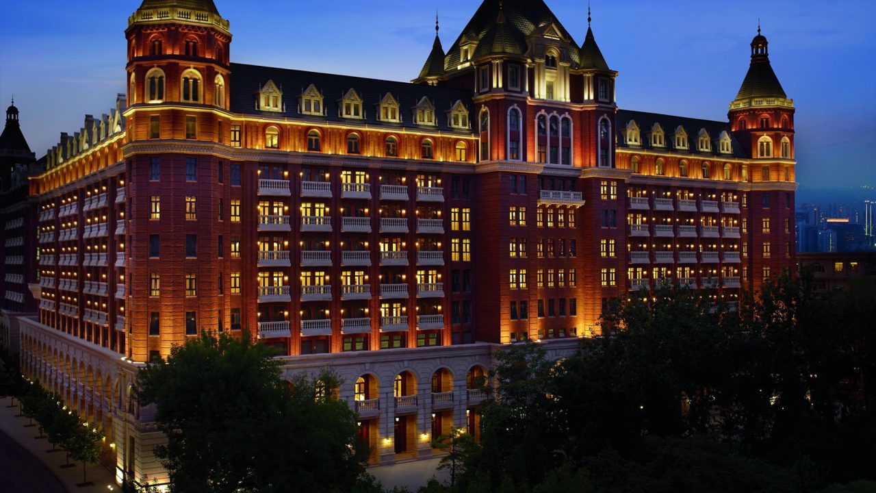 The Ritz-Carlton, Tianjin Hotel - Tianjin, China - Hotel Exterior Night View