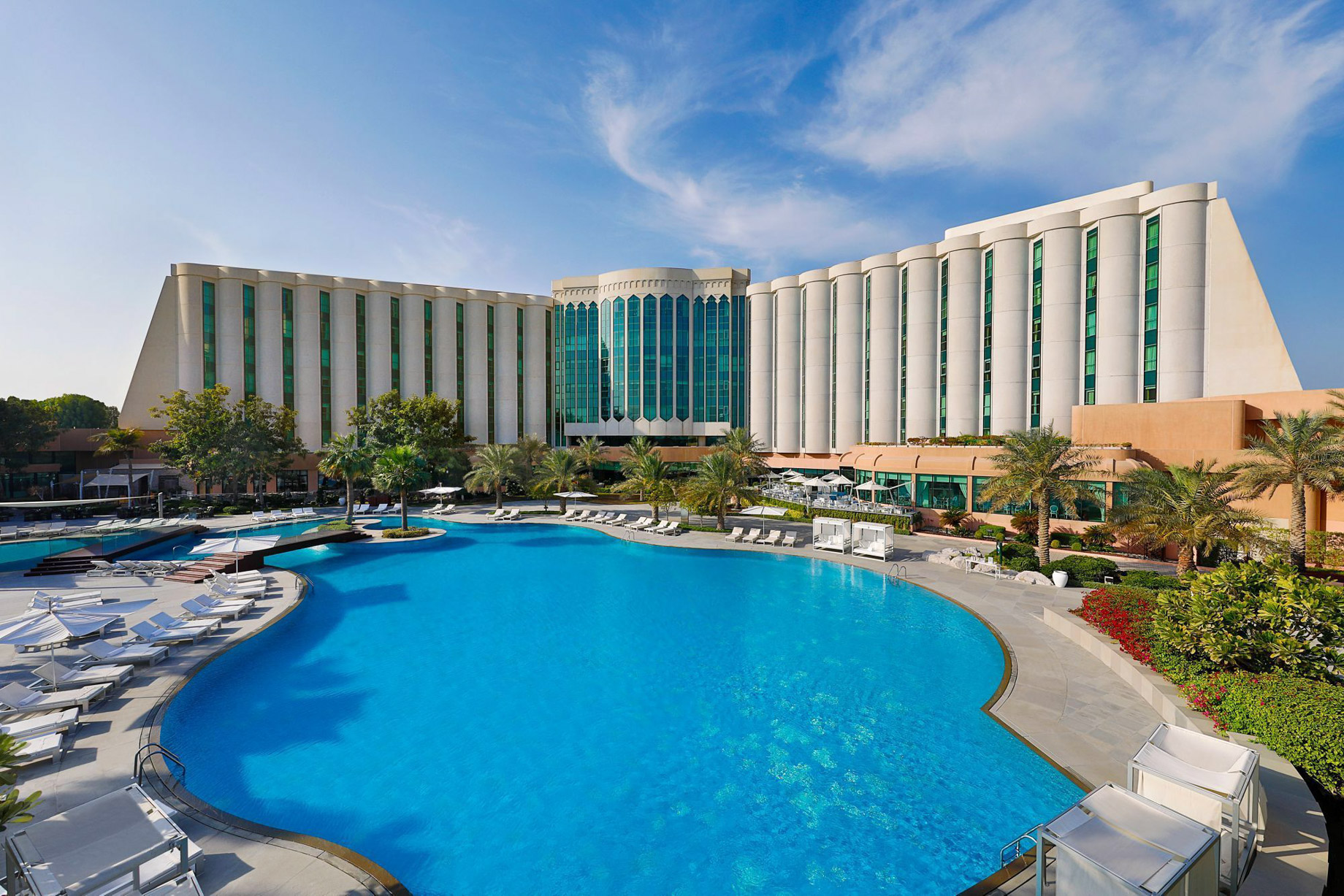 The Ritz-Carlton, Bahrain Resort Hotel – Manama, Bahrain – Hotel Exterior Pool View