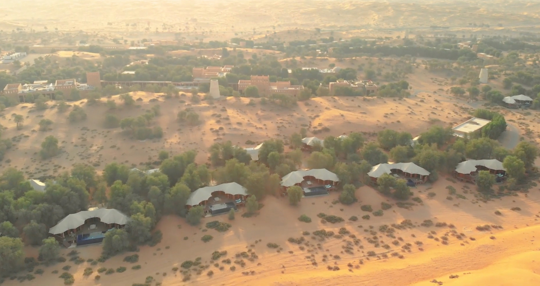 The Ritz-Carlton Ras Al Khaimah, Al Wadi Desert Resort – UAE – Resort Aerial View