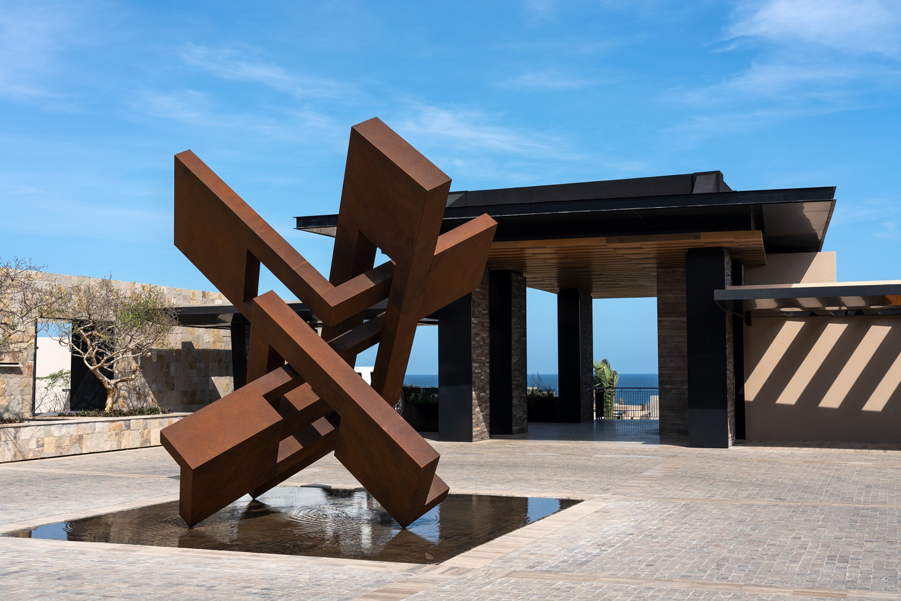 The Ritz-Carlton, Zadun Reserve Resort - Los Cabos, Mexico - Entrance Art