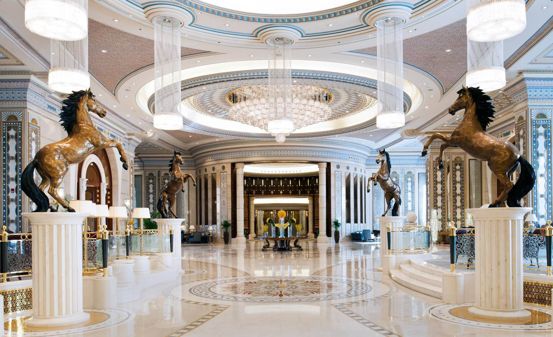 The Ritz-Carlton, Riyadh Hotel – Riyadh, Saudi Arabia – Grand Lobby