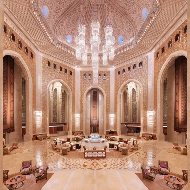 Al Bustan Palace, A Ritz-Carlton Hotel – Muscat, Oman – Lobby Lounge