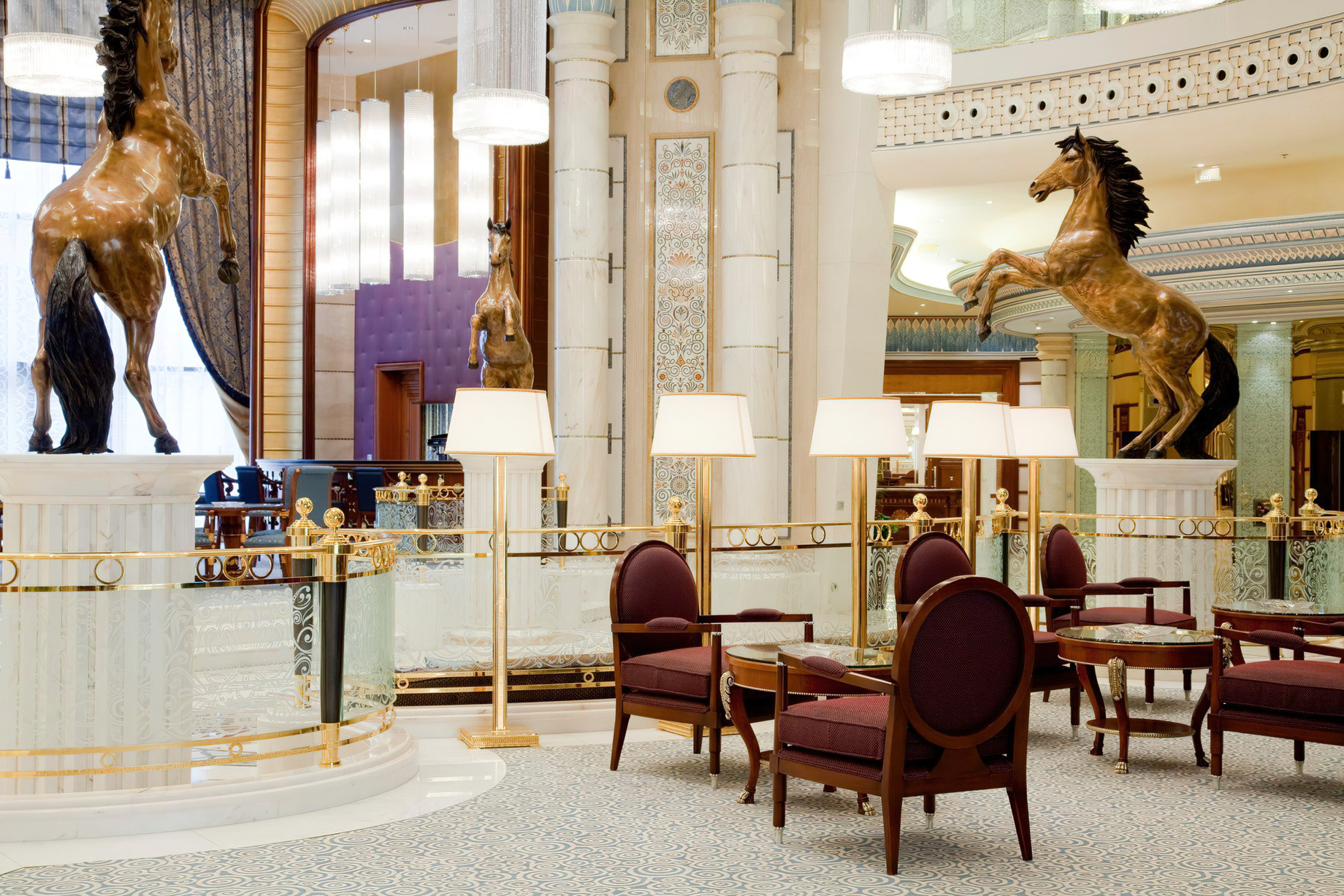 The Ritz-Carlton, Riyadh Hotel – Riyadh, Saudi Arabia – Lobby Seating