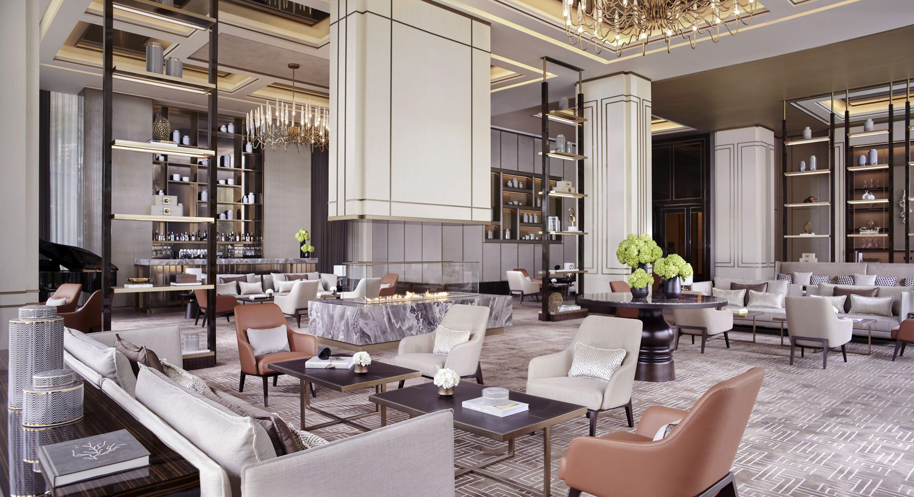 The Ritz-Carlton, Xi’an Hotel – Shaanxi, China – Lobby Lounge