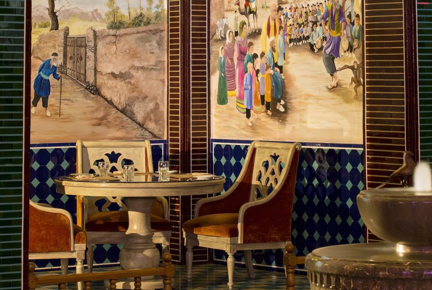 Sharq Village & Spa, A Ritz-Carlton Hotel - Doha, Qatar - At Parisa Souq Waqif Restaurant Table