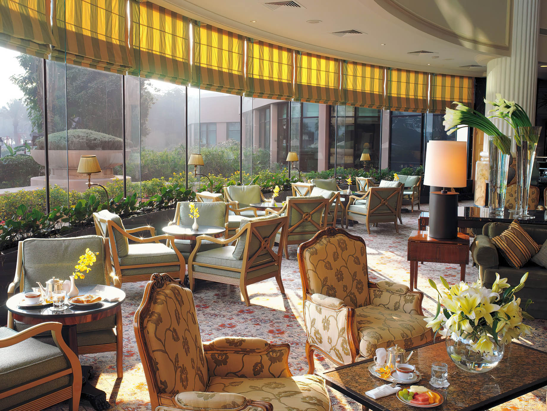 The Ritz-Carlton, Bahrain Resort Hotel – Manama, Bahrain – Lobby Lounge Dining