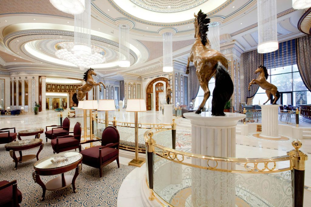 The Ritz-Carlton, Riyadh Hotel - Riyadh, Saudi Arabia - Lobby Seating