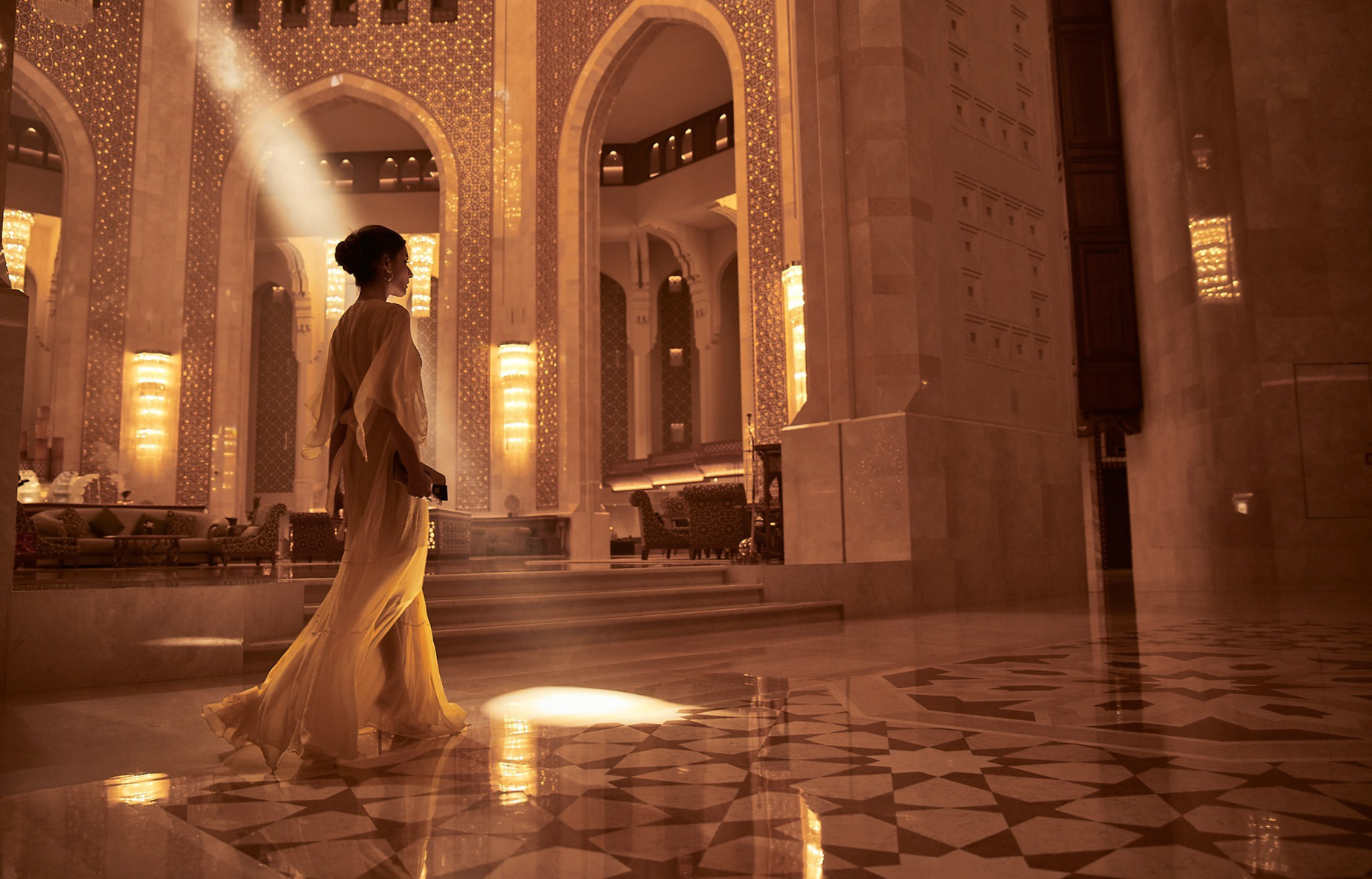 Al Bustan Palace, A Ritz-Carlton Hotel – Muscat, Oman – Grand Lobby