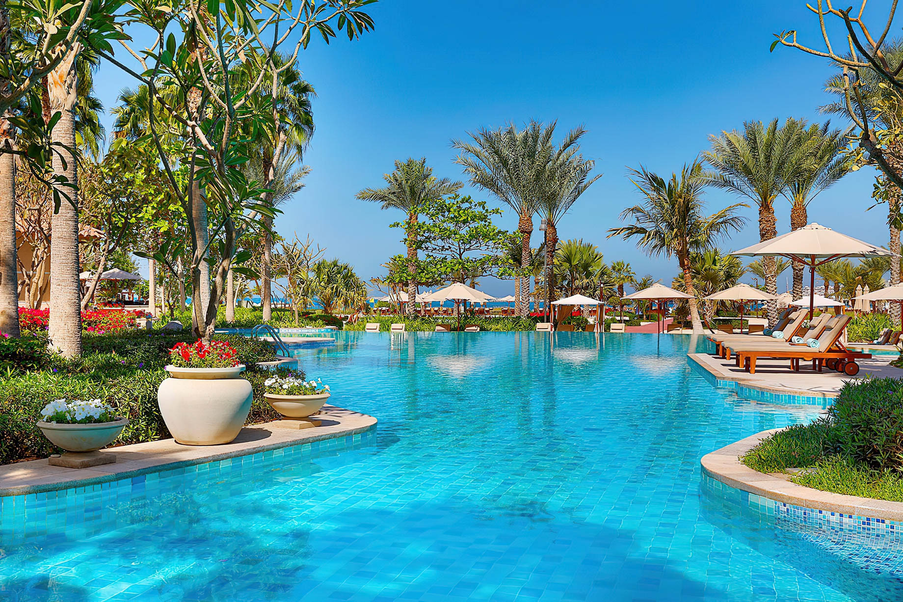The Ritz-Carlton, Dubai Hotel – JBR Beach, Dubai, UAE – Hotel Pool