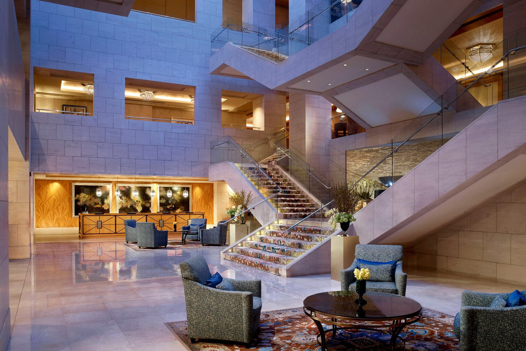 The Ritz-Carlton, Dubai International Financial Centre Hotel - UAE - Lobby