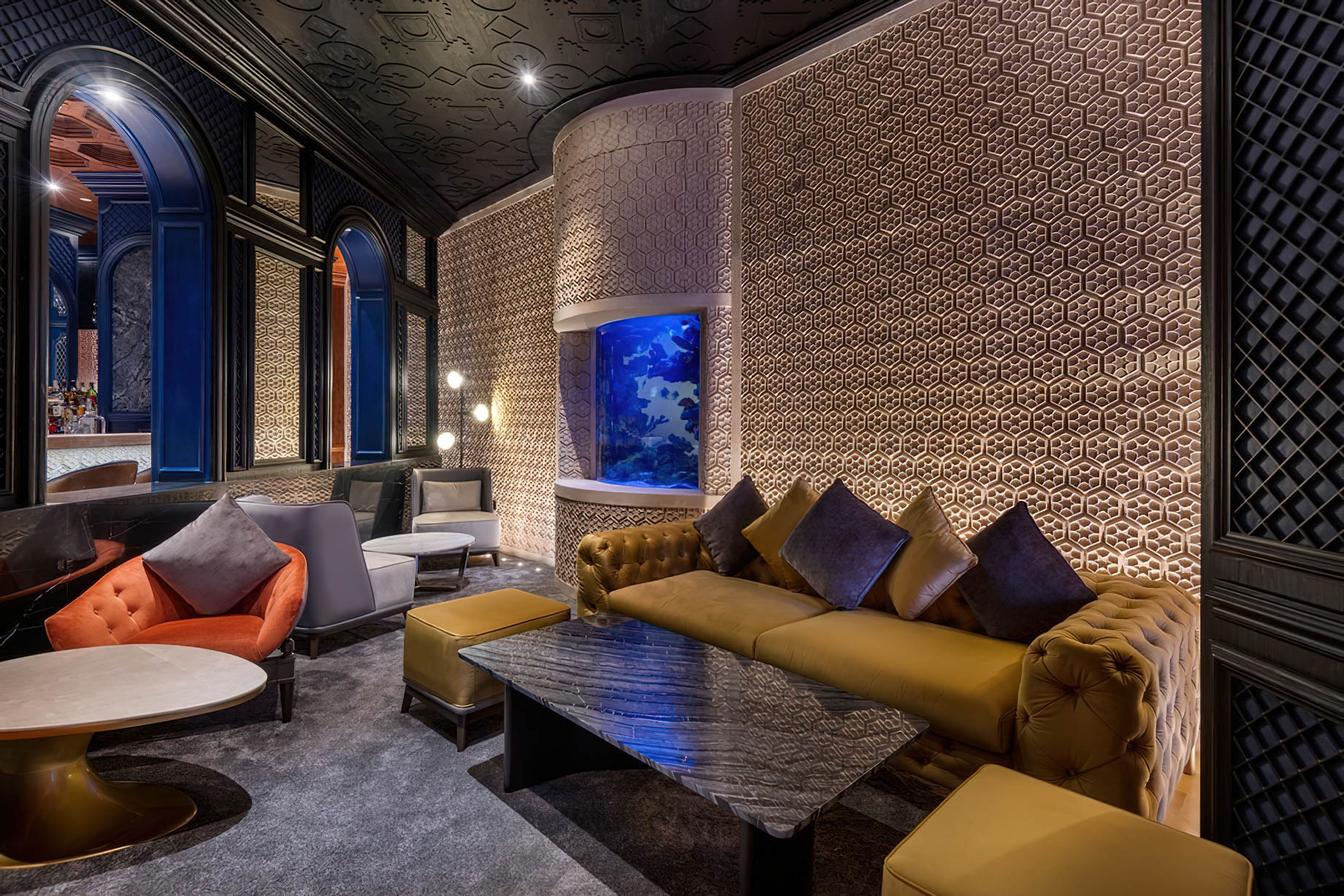 Sharq Village & Spa, A Ritz-Carlton Hotel - Doha, Qatar - El Cedro Tasting Room