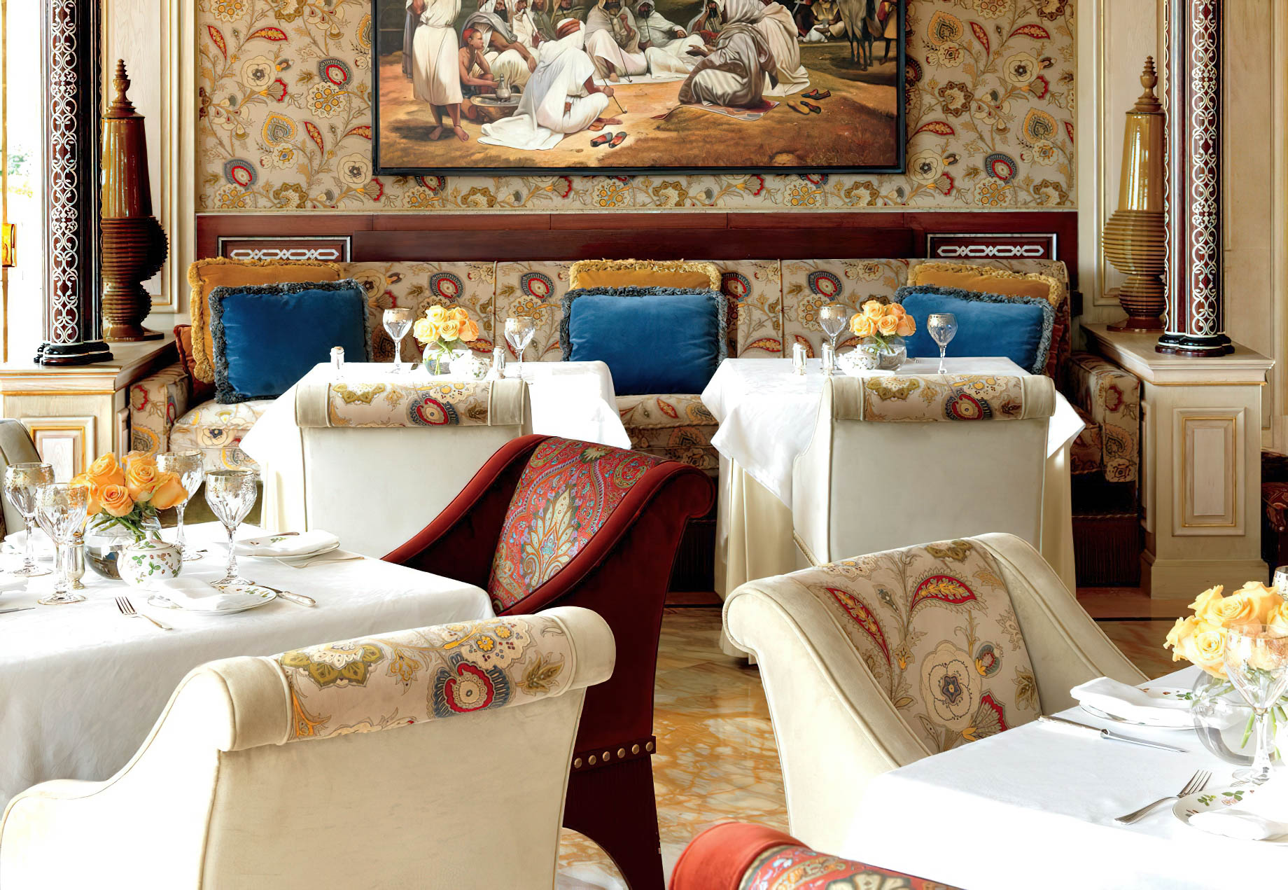 The Ritz-Carlton, Bahrain Resort Hotel – Manama, Bahrain – Ritz Gourmet Lounge Tables