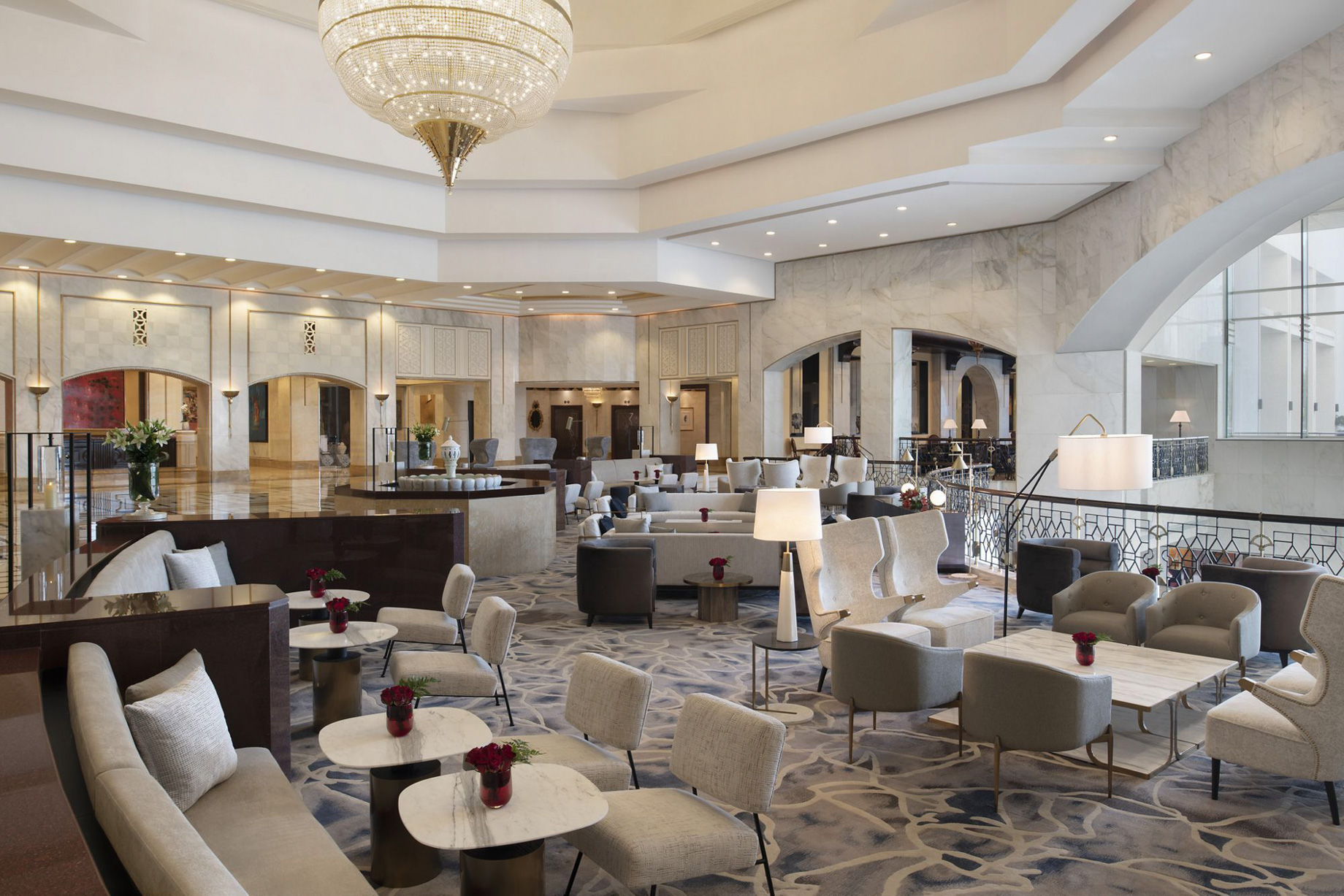 The Ritz-Carlton, Doha Hotel – Doha, Qatar – Lobby Lounge