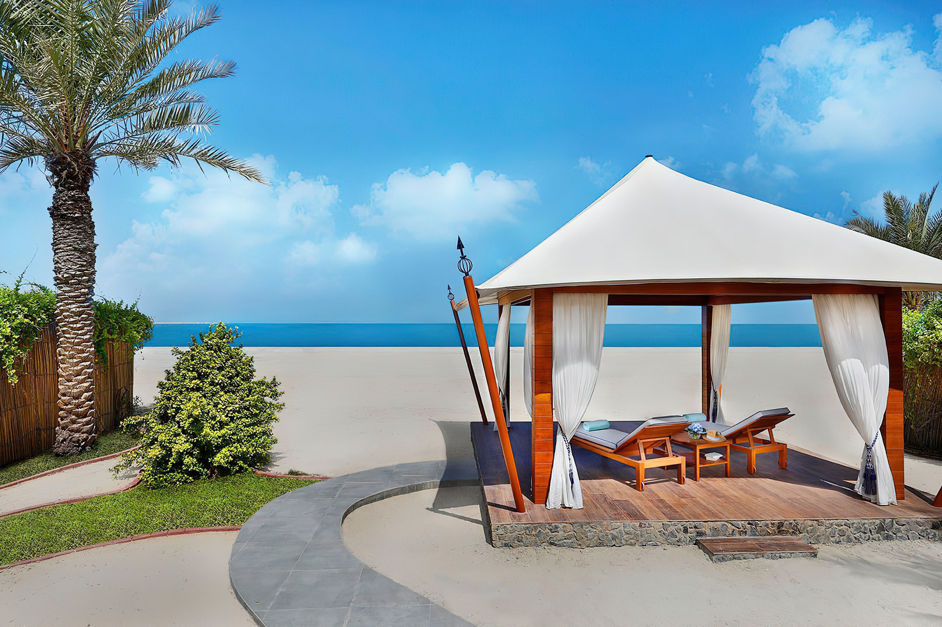 The Ritz-Carlton Ras Al Khaimah, Al Hamra Beach Hotel – UAE – Beach Cabana