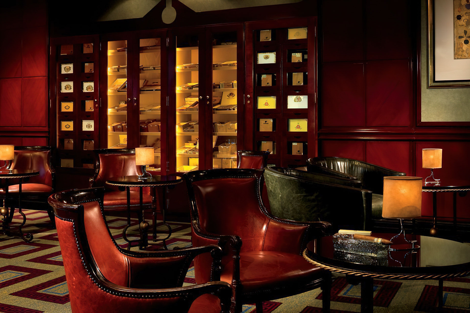 The Ritz-Carlton, Doha Hotel - Doha, Qatar - Habanos Lounge