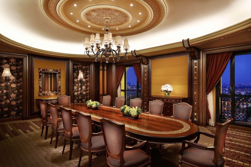 The Ritz-Carlton, Jeddah Hotel - Jeddah, Saudi Arabia - Suite Dining Room