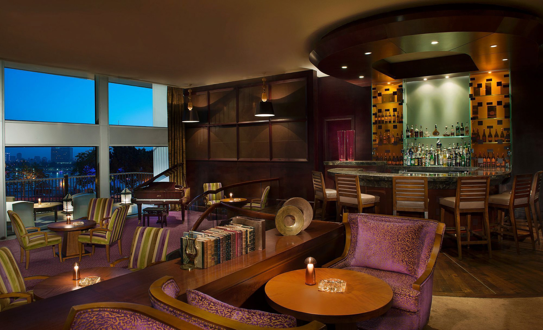 The Nile Ritz-Carlton, Cairo Hotel – Cairo, Egypt – Bar’Oro Cocktail Bar