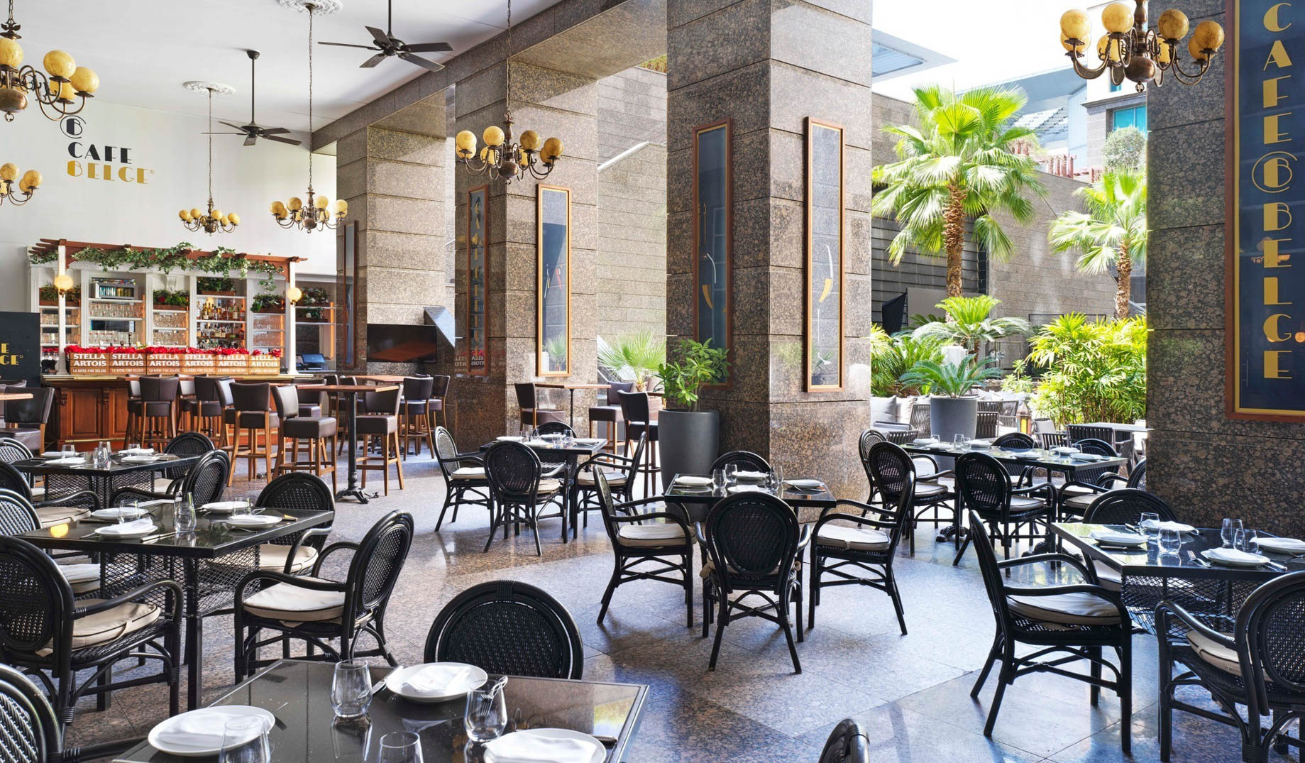 The Ritz-Carlton, Dubai International Financial Centre Hotel – UAE – Cafe Belge Reataurant