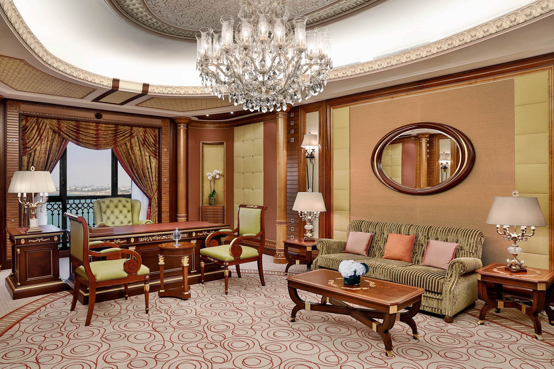 The Ritz-Carlton, Jeddah Hotel – Jeddah, Saudi Arabia – Suite Office