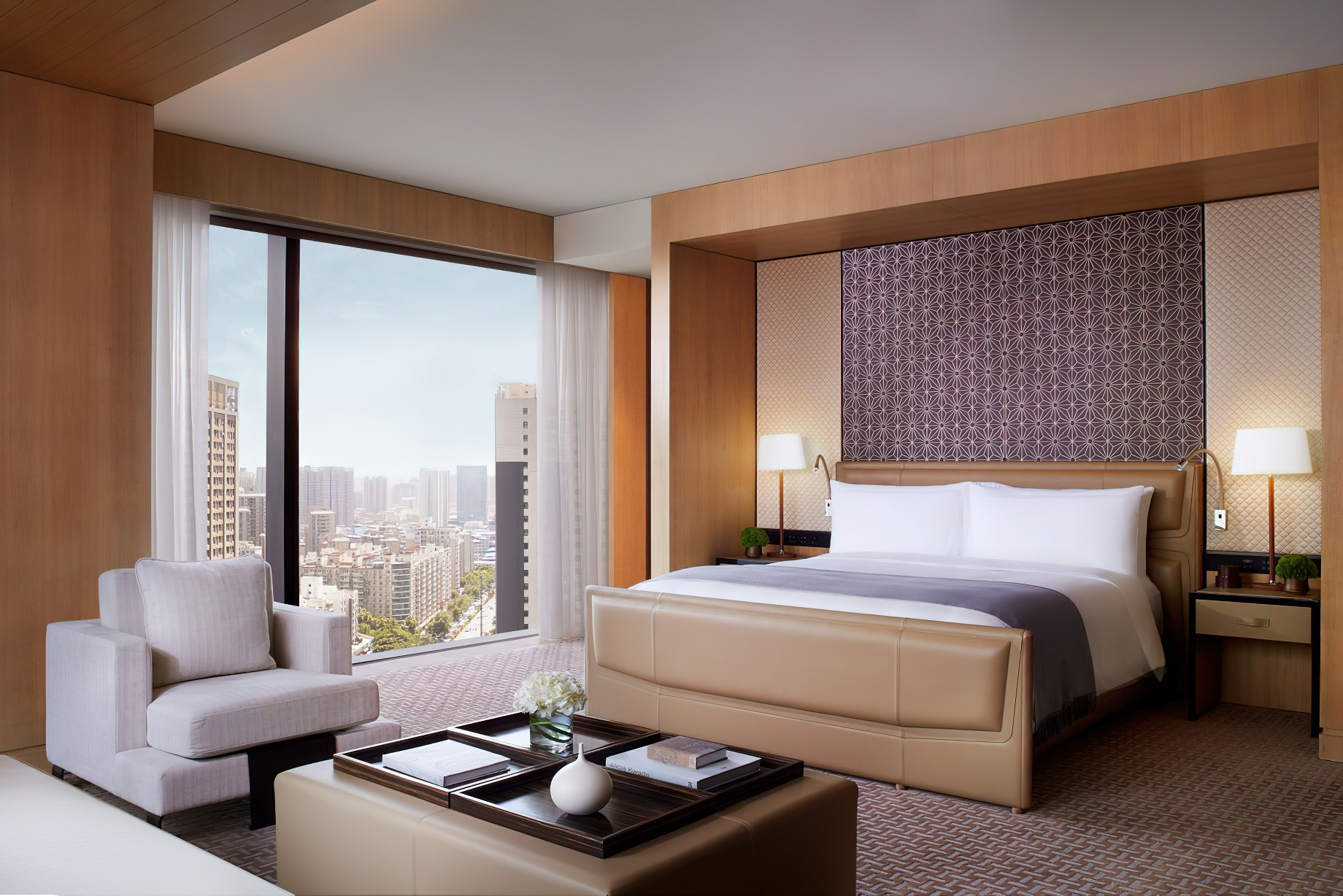 The Ritz-Carlton, Xi’an Hotel – Shaanxi, China – The Ritz-Carlton Suite Bedroom