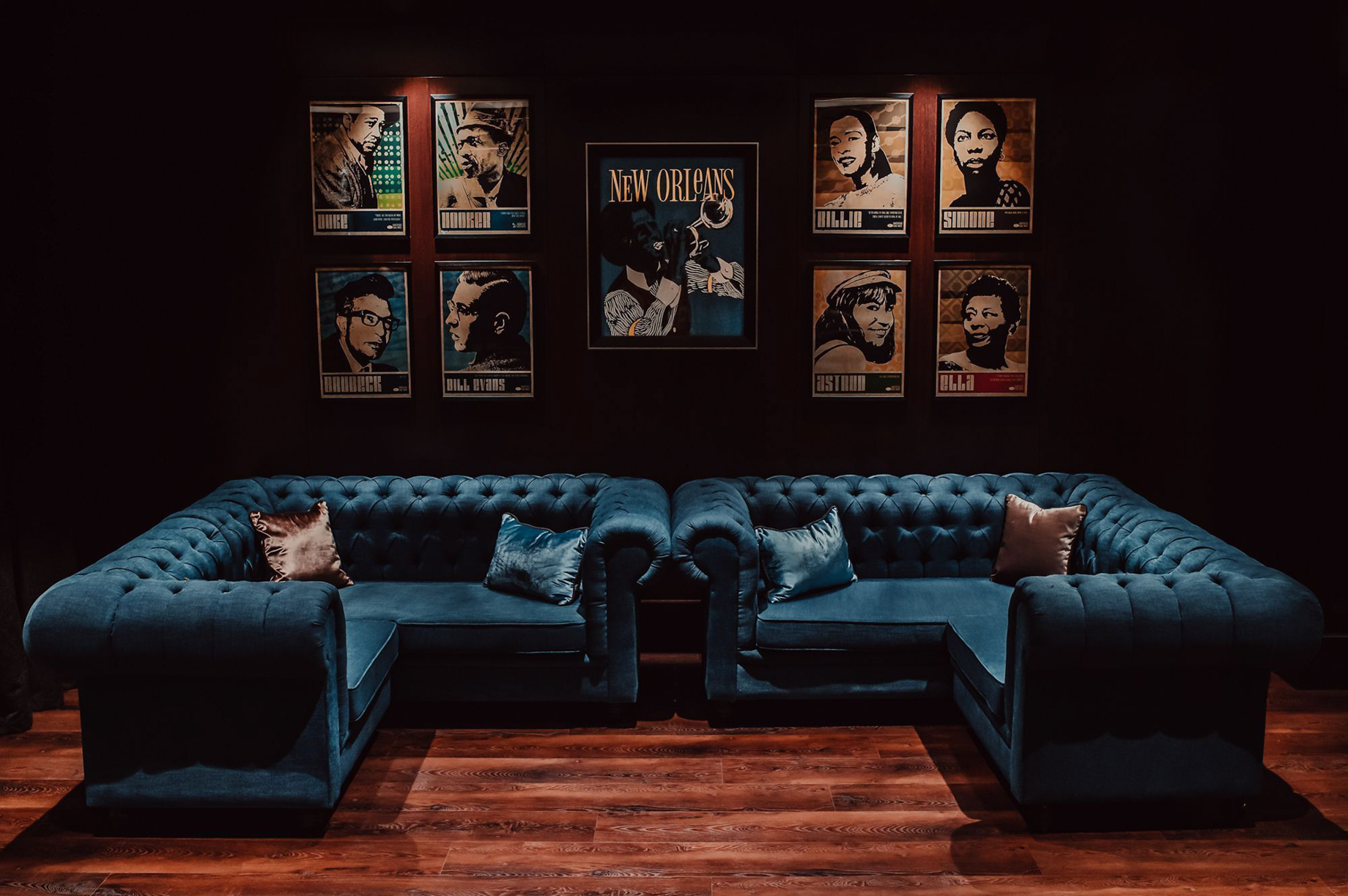 Al Bustan Palace, A Ritz-Carlton Hotel - Muscat, Oman - Al Maha Jazz Lounge Interior Decor