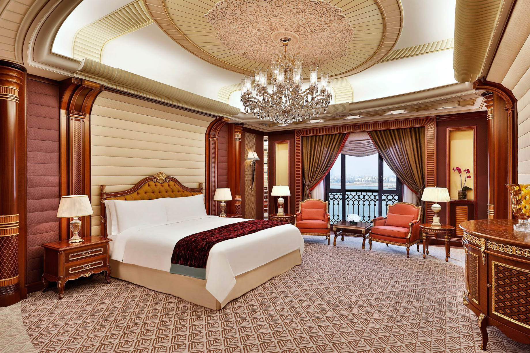 The Ritz-Carlton, Jeddah Hotel – Jeddah, Saudi Arabia – Royal Suite Bedroom