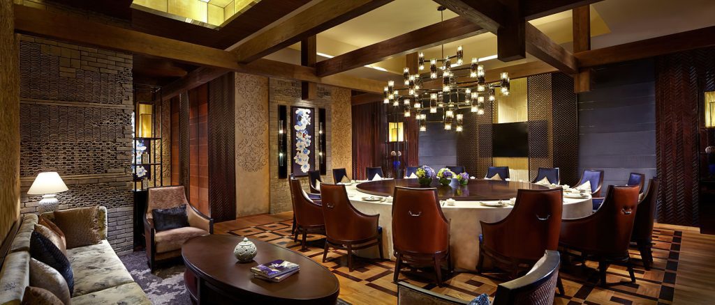 The Ritz-Carlton, Tianjin Hotel - Tianjin, China - Tian Tai Xuan Restaurant Interior